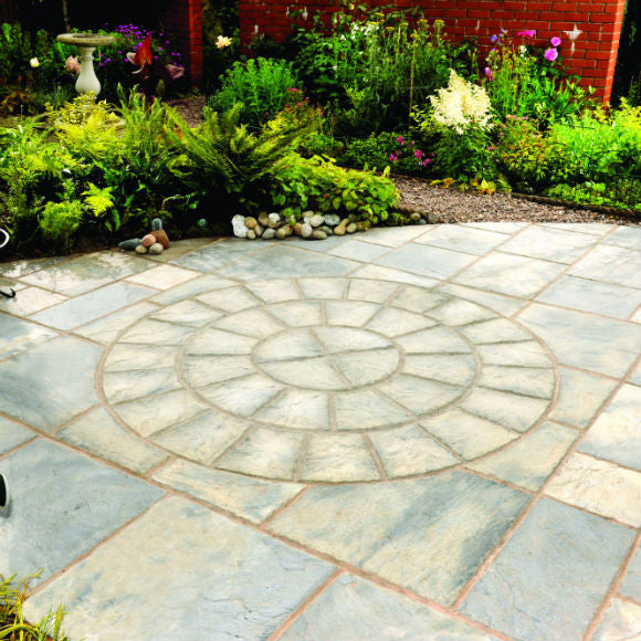 Bronte Full Circle Corner Paving Pack Kit - For 1800mm dia Circle