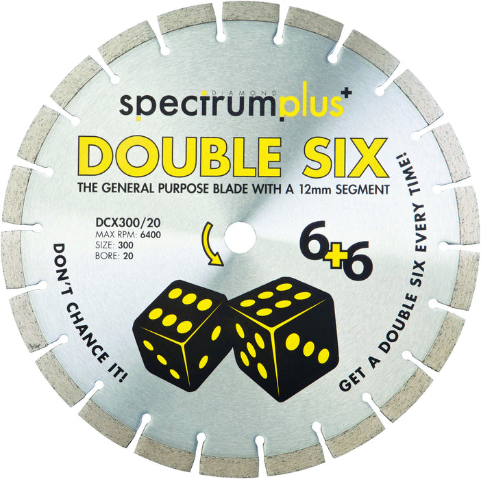 Trade DCX -  Double Six General Purpose Diamond Blade