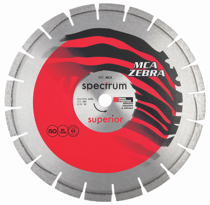 Pro MCA Zebra - Floor Saw Dual Purpose Diamond Blade