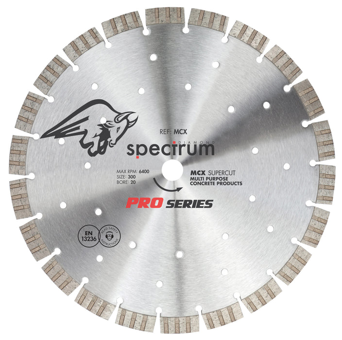 Pro MCX - Supercut Concrete Diamond Blade.