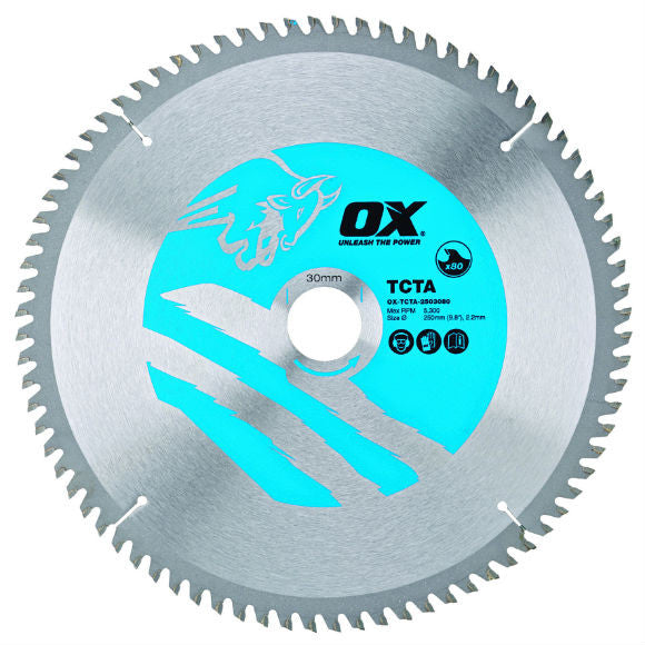 OX Circular Saw Blade 300/30mm, 100 Teeth TCG - Extra Fine Finish