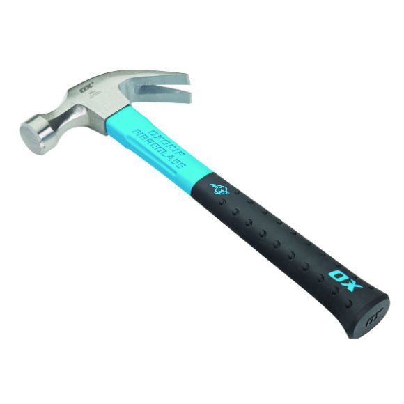 PRO FIBREGLASS CLAW HAMMER 450g - 16 oz