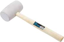 PRO WHITE RUBBER MALLET - 16oz