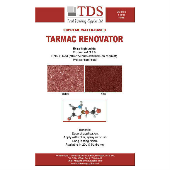 TDS Back to Red Tarmac Sealer - 20 ltrs