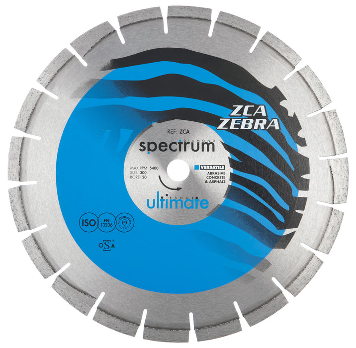 Ultimate ZCA - Zebra Abrasive Diamond Blade