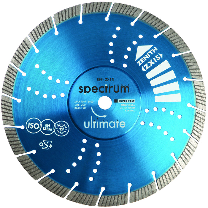 Ultimate ZX15 - Universal Diamond Blade