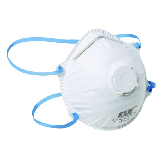 Ox Group - S212 FFP2V NR Moulded Valved Cup Respirator